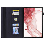 Tablet Case For Samsung Galaxy Tab S9  /  Tab S7  /  Tab S8 PU Leather Protective Folio Cover with Card Holder
