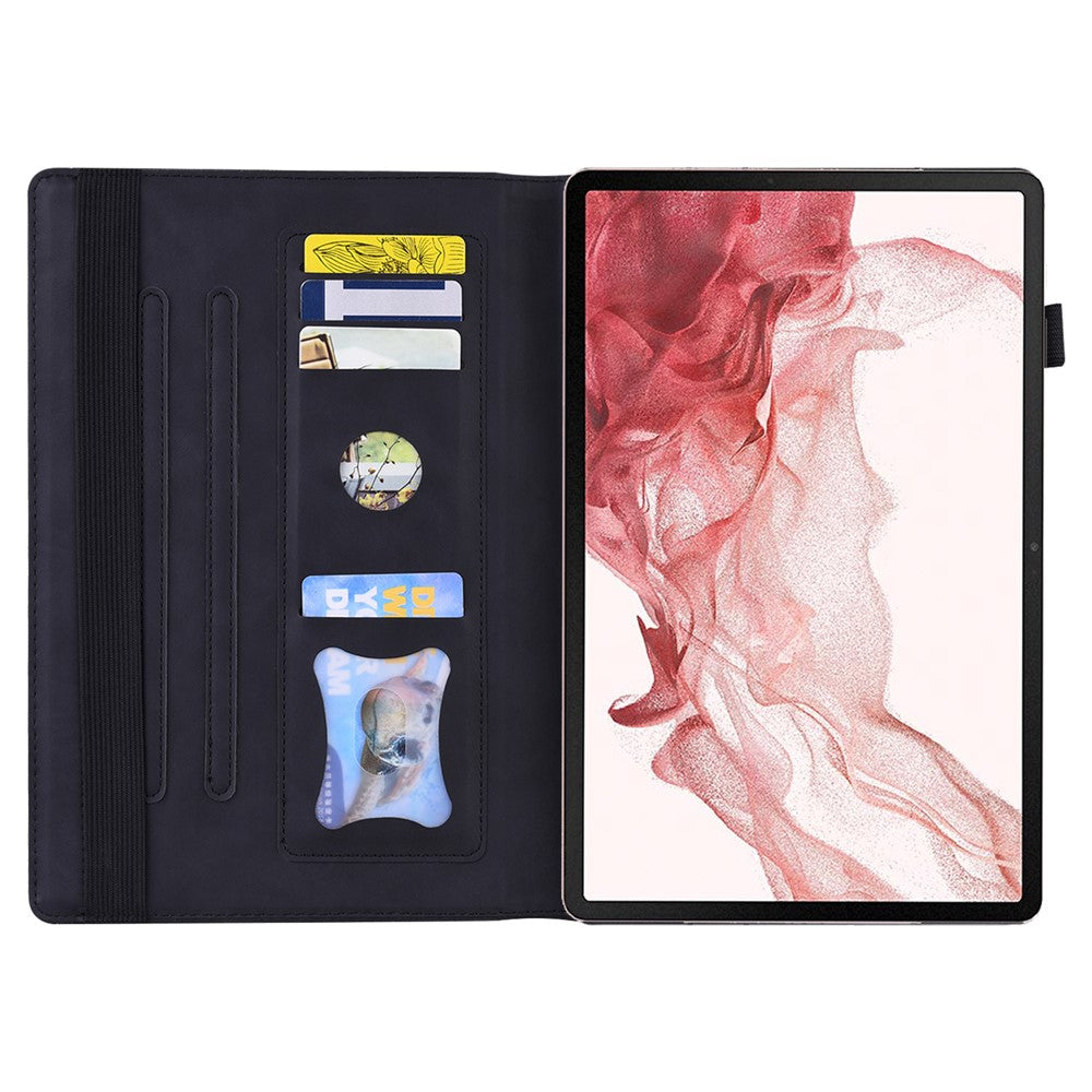 Tablet Case For Samsung Galaxy Tab S9  /  Tab S7  /  Tab S8 PU Leather Protective Folio Cover with Card Holder
