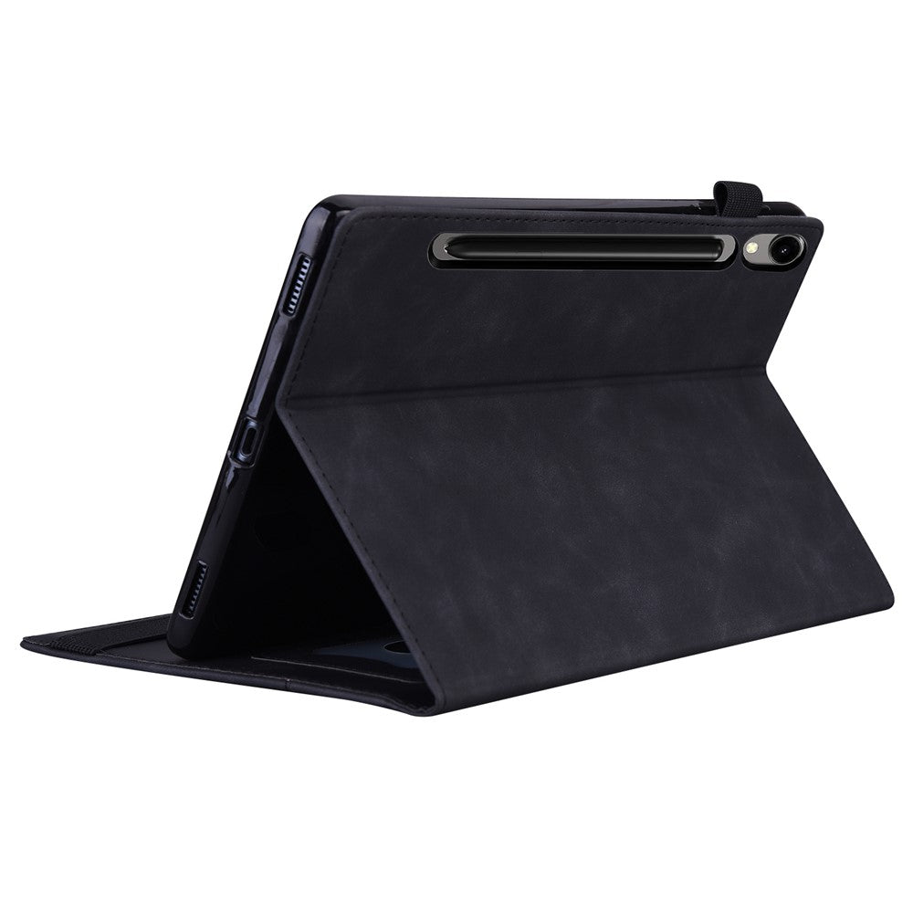 Tablet Case For Samsung Galaxy Tab S9  /  Tab S7  /  Tab S8 PU Leather Protective Folio Cover with Card Holder