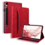 Tablet Case For Samsung Galaxy Tab S9  /  Tab S7  /  Tab S8 PU Leather Protective Folio Cover with Card Holder