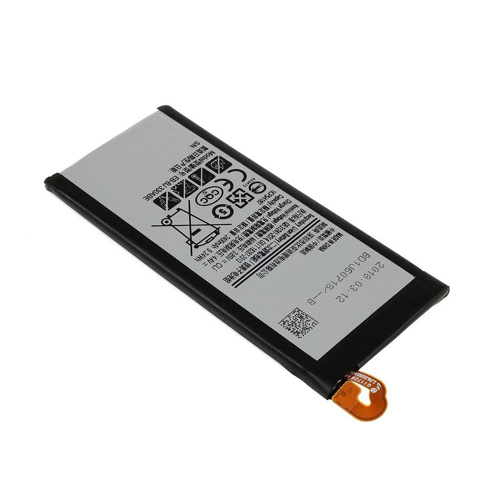 For Samsung Galaxy J3 Prime (J337 / 2018) 3.85V 2400mAh Rechargeable Li-ion Polymer Battery Part (Encode: EB-BJ330ABE) (without Logo)
