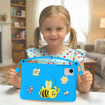 EVA-etui til Honor Pad X9 Pro / Pad X8b / Pad X8a Biavl-stil Kickstand Tablet Cover med bærehåndtag