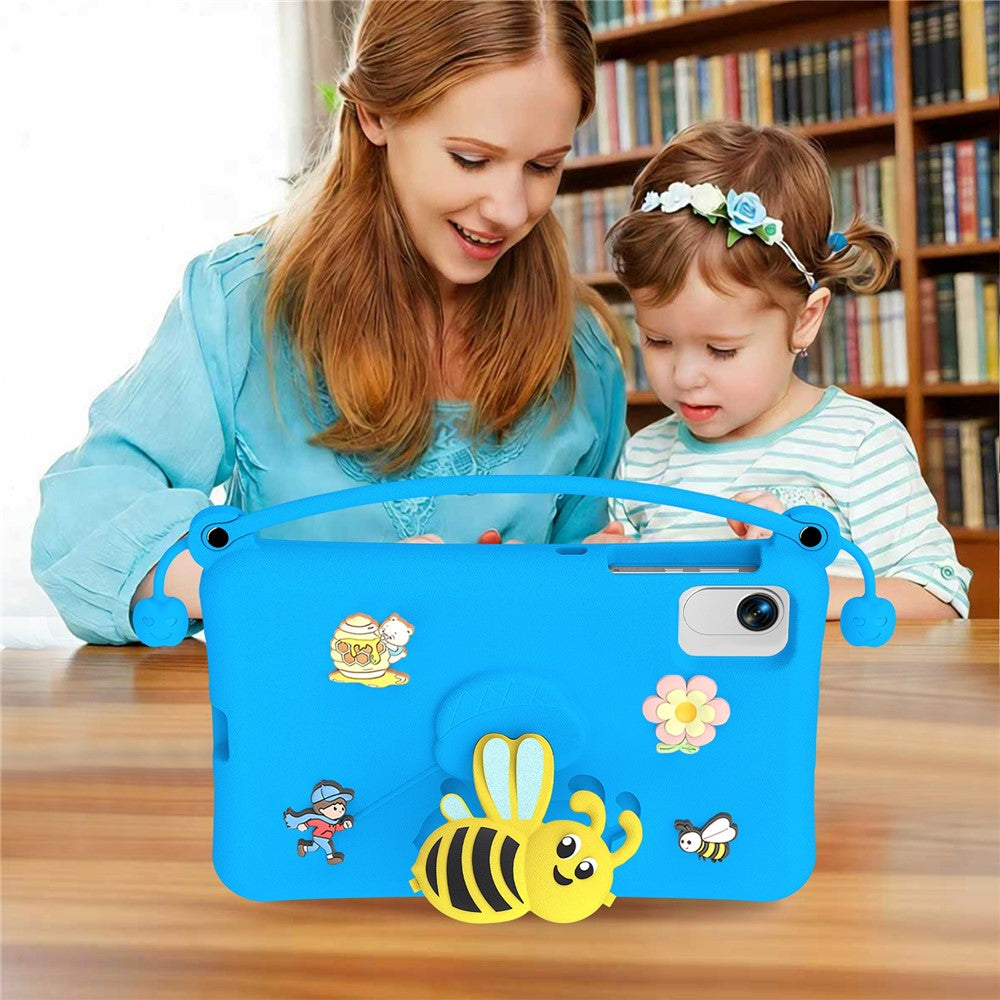 EVA Case for Honor Pad X9 Pro / Pad X8b / Pad X8a Bee Style Kickstand Tablet Cover with Carry Handle
