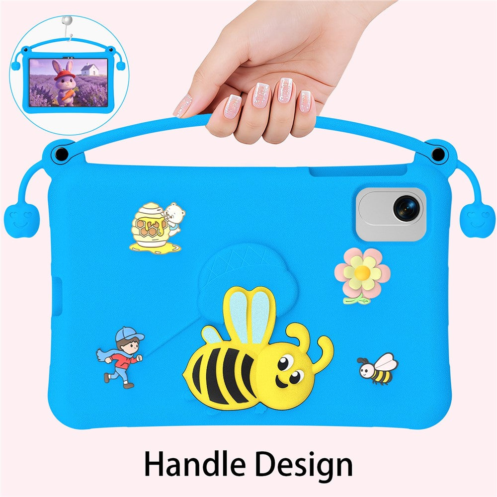 EVA Case for Honor Pad X9 Pro / Pad X8b / Pad X8a Bee Style Kickstand Tablet Cover with Carry Handle