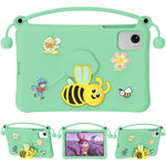 EVA Case for Honor Pad X9 Pro / Pad X8b / Pad X8a Bee Style Kickstand Tablet Cover with Carry Handle
