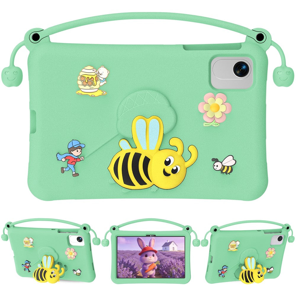 EVA Case for Honor Pad X9 Pro / Pad X8b / Pad X8a Bee Style Kickstand Tablet Cover with Carry Handle