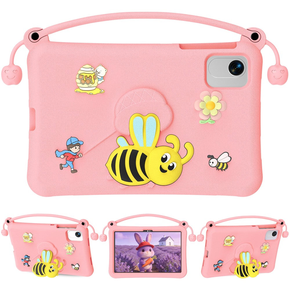EVA Case for Honor Pad X9 Pro / Pad X8b / Pad X8a Bee Style Kickstand Tablet Cover with Carry Handle