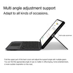 For Lenovo Legion Y700 (Gen 5) Leather Case + Touchpad Bluetooth-Compatible Keyboard with Backlit