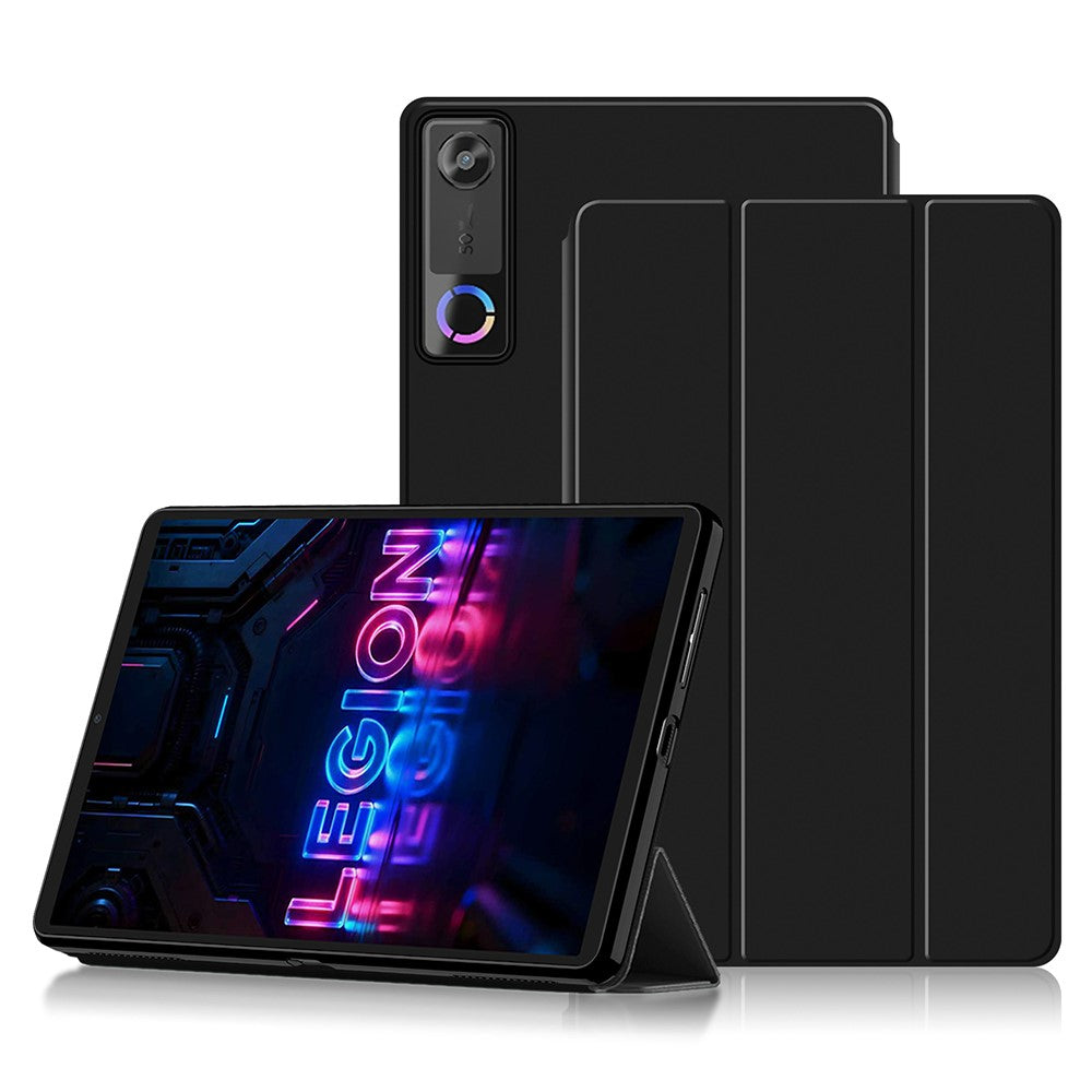 For Lenovo Legion Y700 (Gen 5) Case PU Leather TPU Back Trifold Stand Tablet Cover