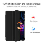 For Lenovo Legion Y700 (Gen 5) Case PU PC Back Trifold Stand Tablet Cover
