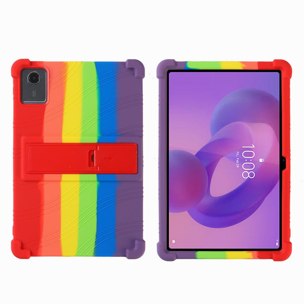 Tablet Case For Lenovo ThinkTab 11S / Tab K11 Gen 2  /  Idea Tab / Motorola Moto Pad 60 Neo Adjustable Kickstand Silicone Tablet Protective Cover