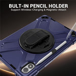 For Xiaomi Redmi Pad 2 Pro Case TPU + PC + Silicone Kickstand Anti Drop Tablet Cover