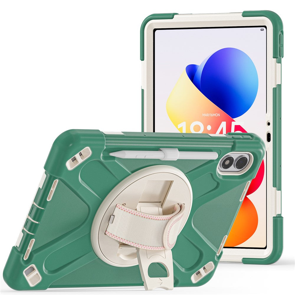 For Xiaomi Redmi Pad 2 Pro Case TPU + PC + Silicone Kickstand Anti Drop Tablet Cover