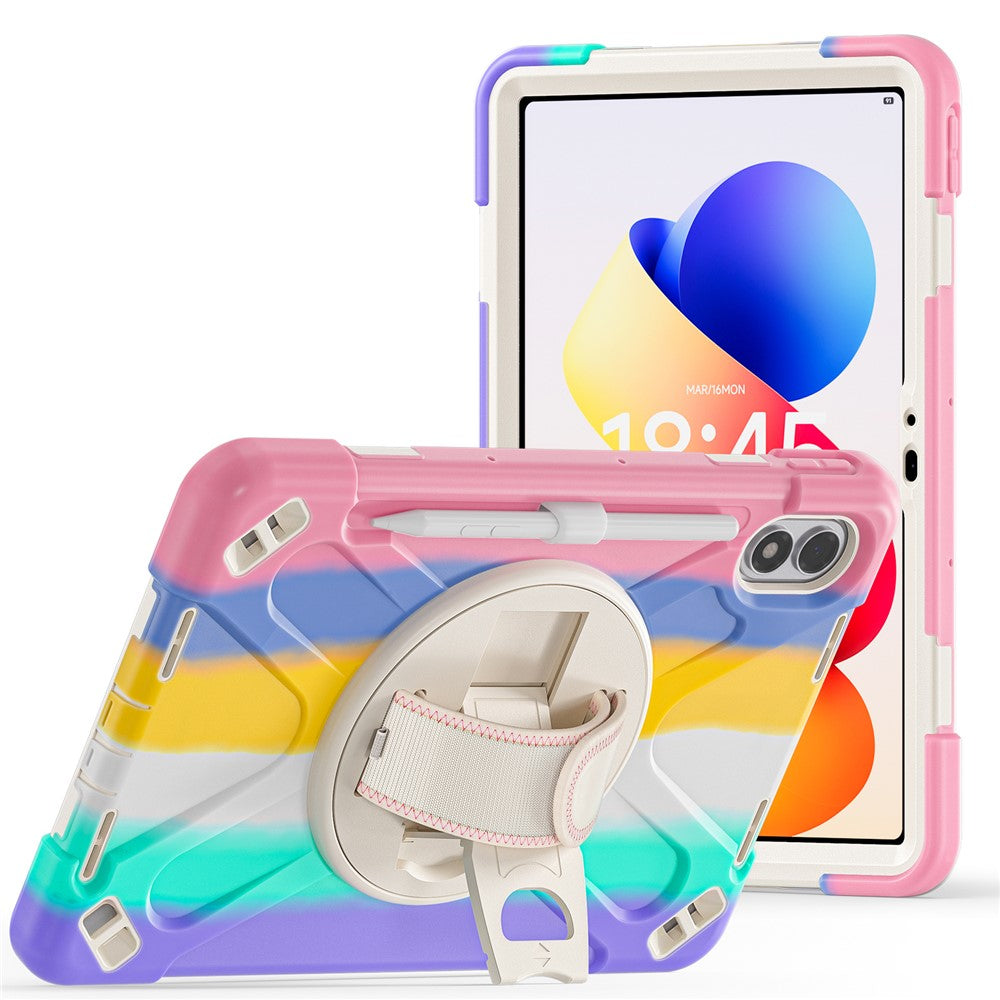 For Xiaomi Redmi Pad 2 Pro Case TPU + PC + Silicone Kickstand Anti Drop Tablet Cover