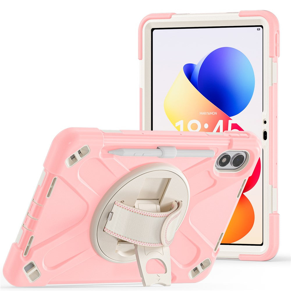 For Xiaomi Redmi Pad 2 Pro Case TPU + PC + Silicone Kickstand Anti Drop Tablet Cover