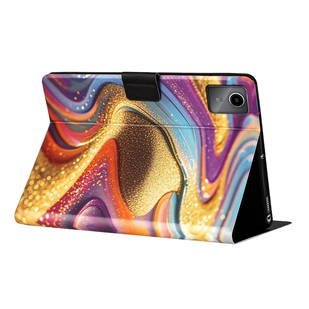 For Lenovo Xiaoxin Pad 11 2025 Tablet Case Litchi Texture TPU + PU Leather Protective Cover