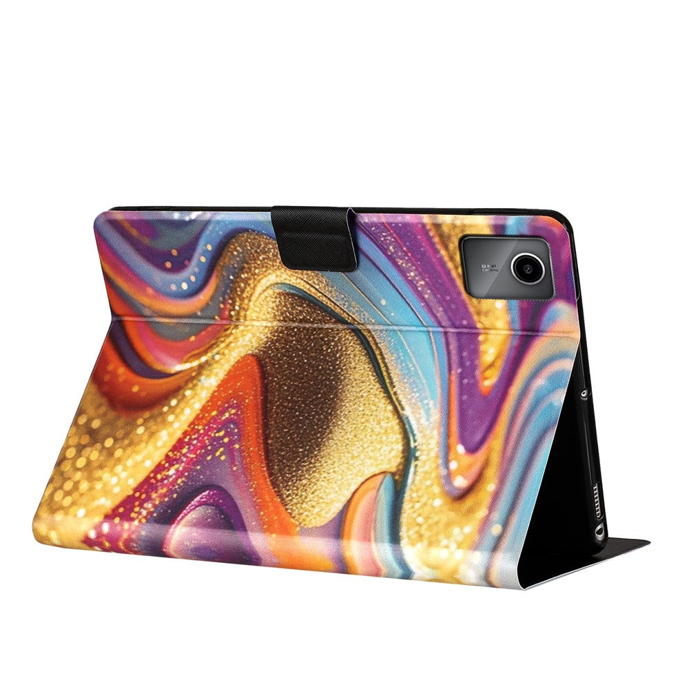 Tablet Case for Lenovo Tab M11  /  Xiaoxin Pad 11 2024 Litchi Texture TPU + PU Leather Protective Cover