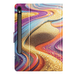 Tablet Case for Samsung Galaxy Tab S10 FE  /  S10 Lite  /  S9  /  S9 FE Litchi Texture TPU + PU Leather Protective Cover
