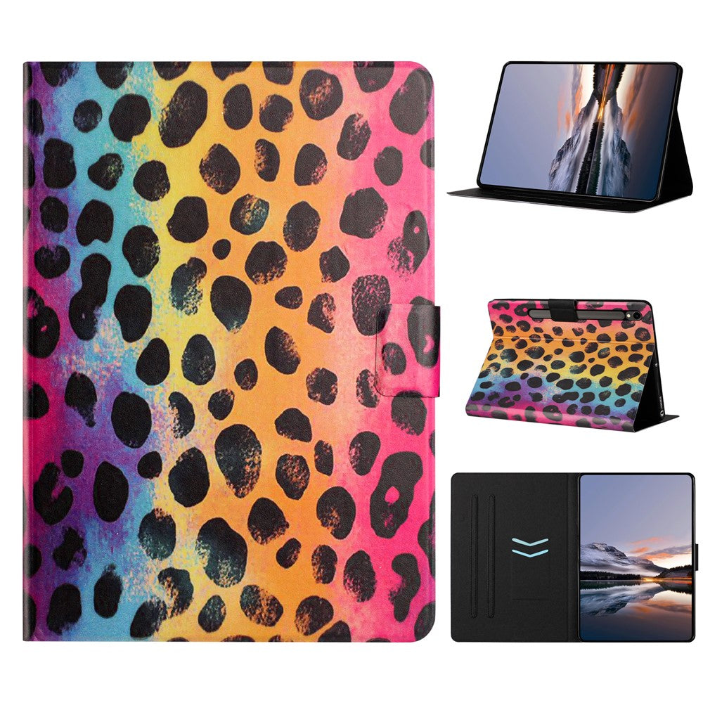 Tablet Case for Samsung Galaxy Tab S10 FE  /  S10 Lite  /  S9  /  S9 FE Litchi Texture TPU + PU Leather Protective Cover