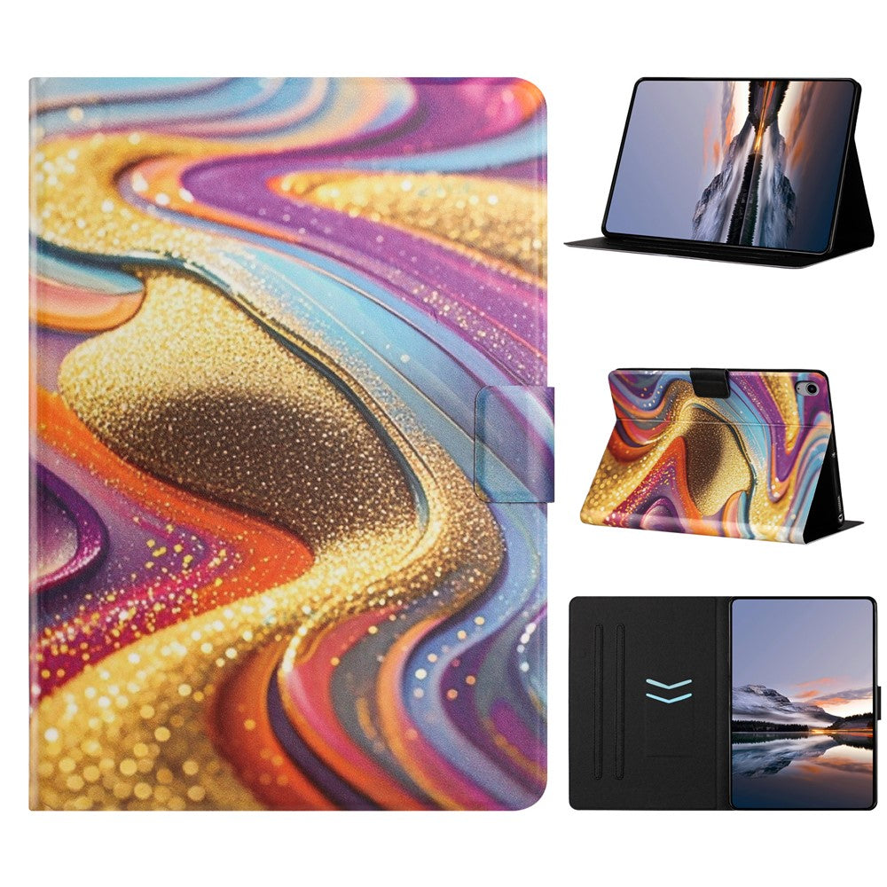 For Samsung Galaxy Tab S11 Tablet Case Litchi Texture TPU + PU Leather Protective Cover