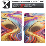 For Samsung Galaxy Tab S11 Tablet Case Litchi Texture TPU + PU Leather Protective Cover