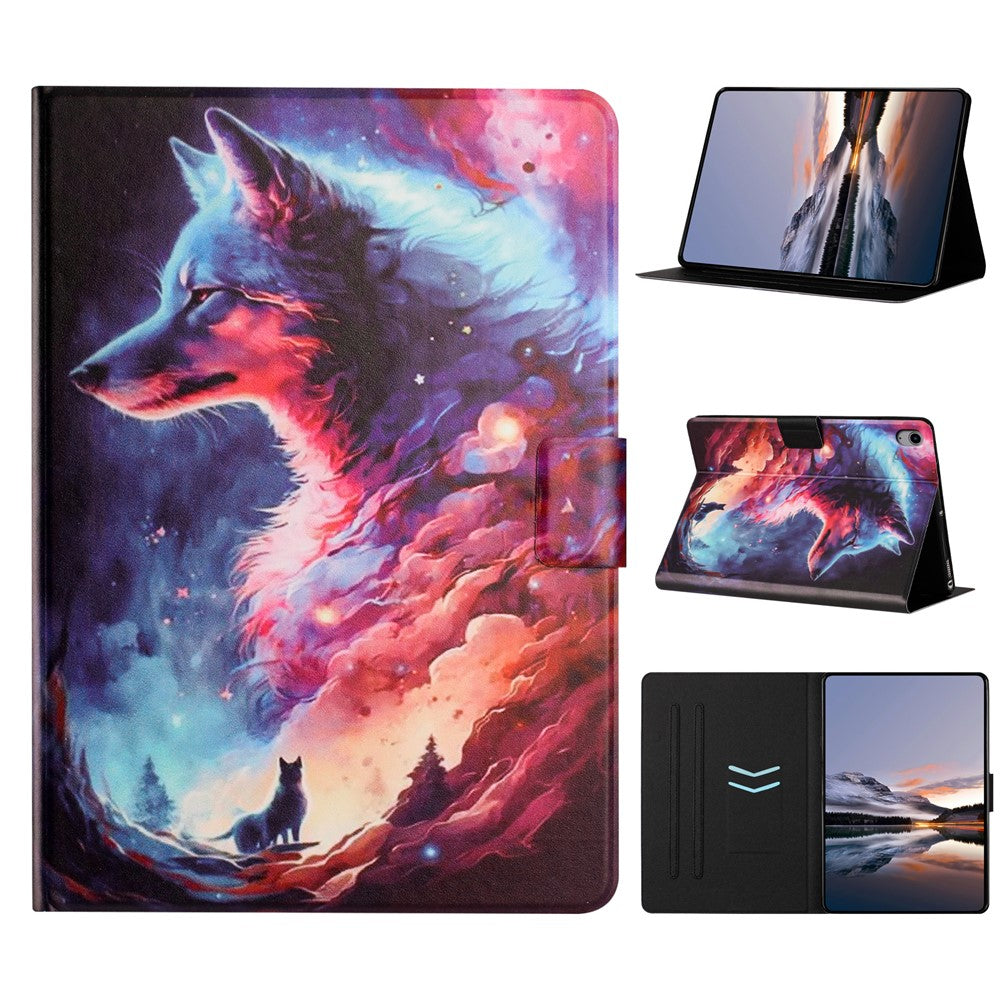 For Samsung Galaxy Tab S11 Tablet Case Litchi Texture TPU + PU Leather Protective Cover