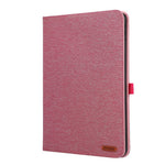 For Oppo Pad Air5 Case with Stand Card Holder Cloth Texture Leather Tablet Cover