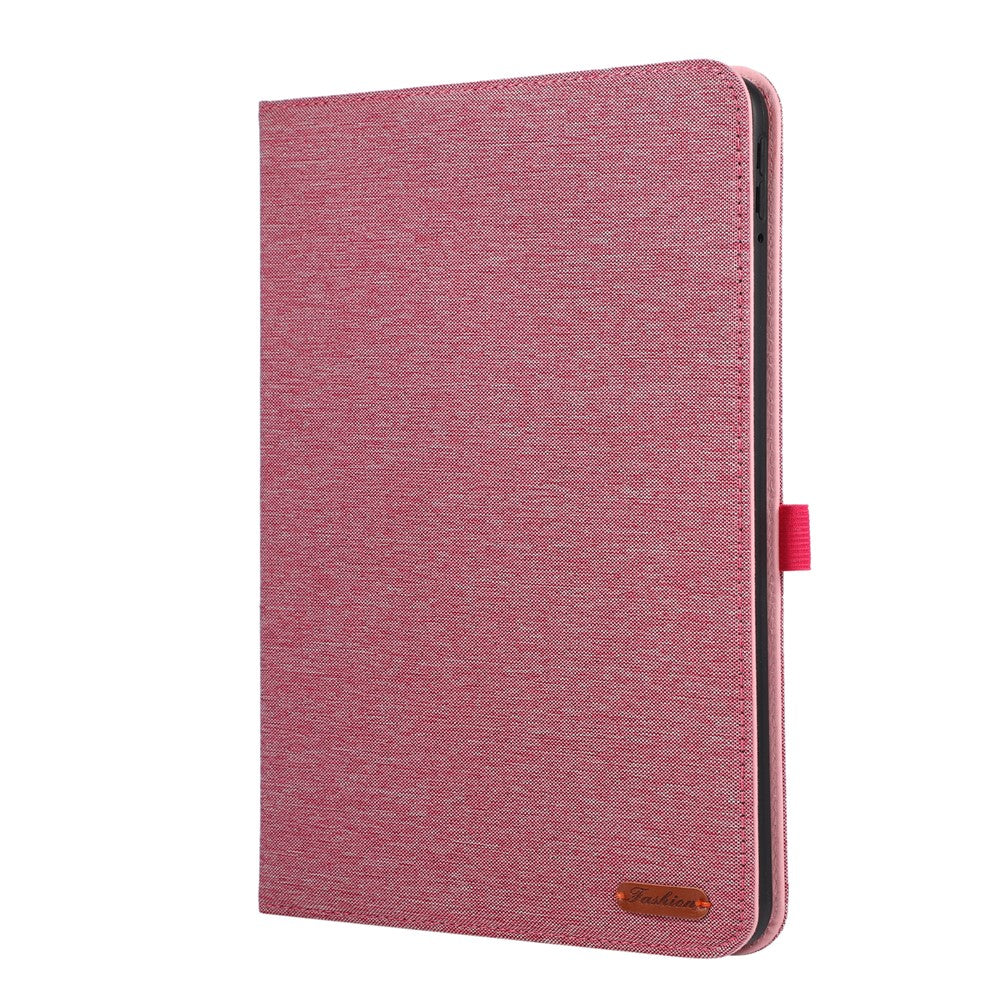 For Oppo Pad Air5 Case with Stand Card Holder Cloth Texture Leather Tablet Cover