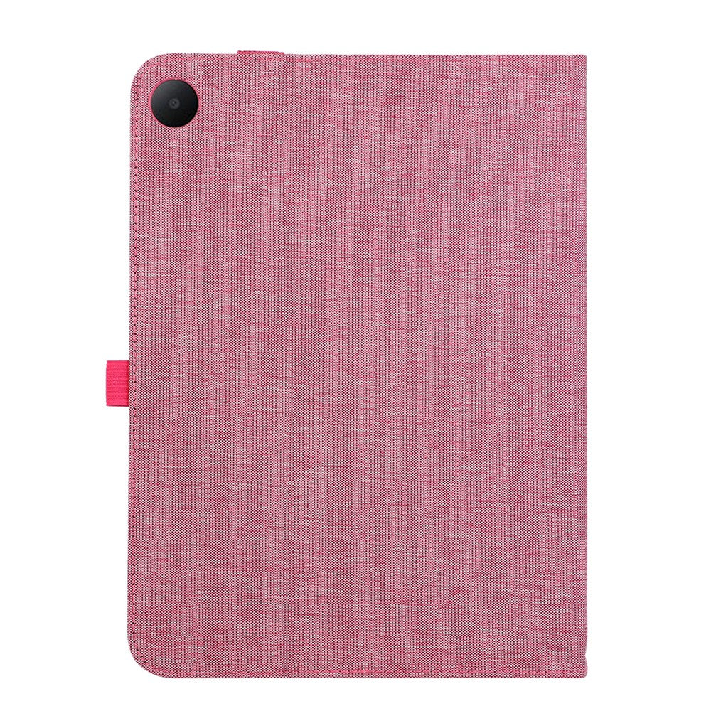 For Oppo Pad Air5 Case with Stand Card Holder Cloth Texture Leather Tablet Cover