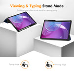 ENKAY HAT PRINCE For Lenovo Idea Tab Pro Gen 2 Tri-Fold Stand Tablet Case PU Leather+TPU Smart Cover with Pencil Holder