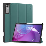 ENKAY HAT PRINCE For Lenovo Idea Tab Pro Gen 2 Tri-Fold Stand Tablet Case PU Leather+TPU Smart Cover with Pencil Holder