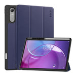 ENKAY HAT PRINCE For Lenovo Idea Tab Pro Gen 2 Tri-Fold Stand Tablet Case PU Leather+TPU Smart Cover with Pencil Holder