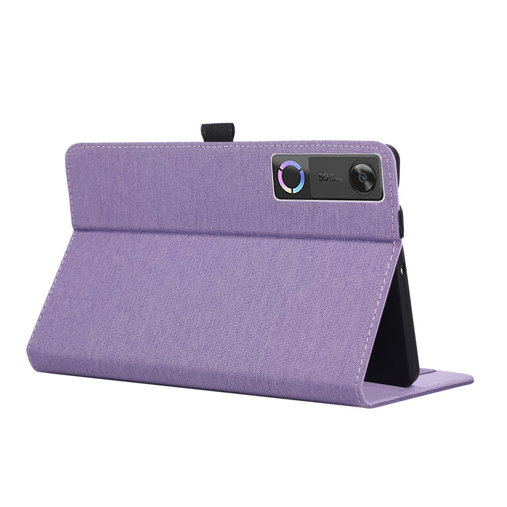 For Lenovo Tab Gen 5 / Legion Y700 (Gen 5) Case with Stand Card Holder Cloth Texture Leather Tablet Cover