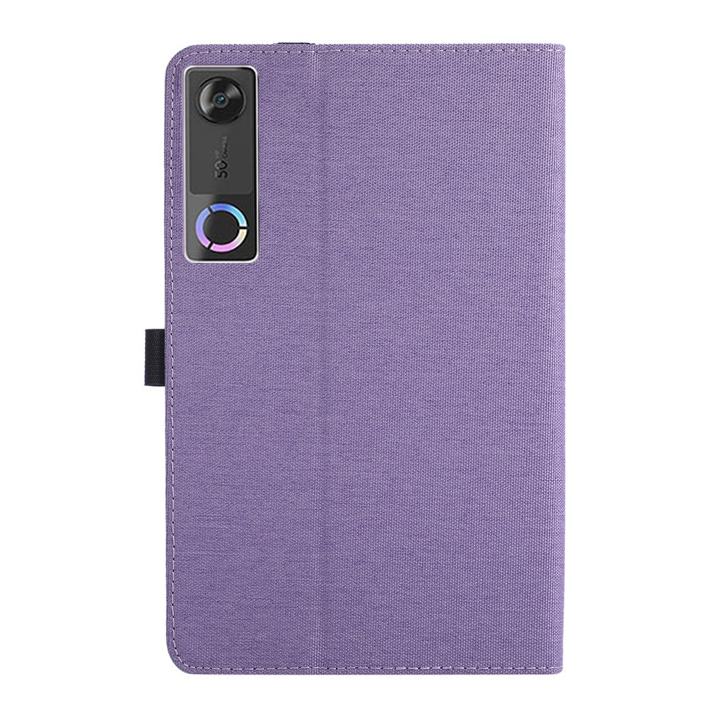 For Lenovo Tab Gen 5 / Legion Y700 (Gen 5) Case with Stand Card Holder Cloth Texture Leather Tablet Cover