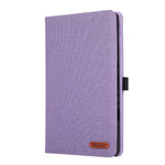 For Lenovo Tab Gen 5 / Legion Y700 (Gen 5) Case with Stand Card Holder Cloth Texture Leather Tablet Cover