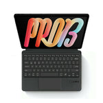 For Lenovo Xiaoxin Pad Pro 13 Leather Case + Touchpad Bluetooth-Compatible Keyboard (without Backlit)