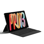 For Lenovo Xiaoxin Pad Pro 13 Leather Case + Touchpad Bluetooth-Compatible Keyboard (without Backlit)