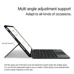 For Lenovo Xiaoxin Pad Pro 13 Leather Case + Touchpad Bluetooth-Compatible Keyboard (without Backlit)