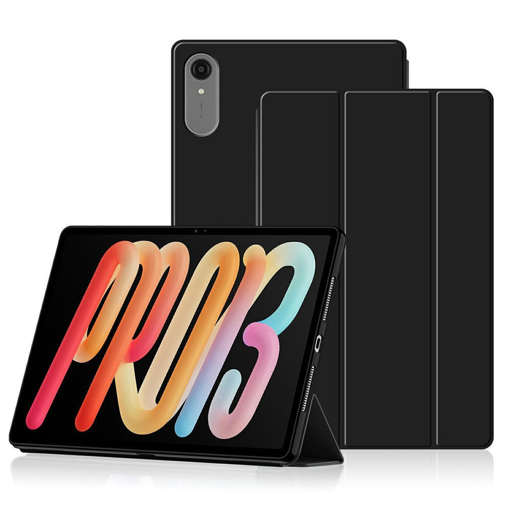 For Lenovo Xiaoxin Pad Pro 13 Case PU Leather TPU Back Trifold Stand Tablet Cover