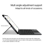 For vivo Pad6 Pro Leather Case + Touchpad Bluetooth-Compatible Keyboard (without Backlit)