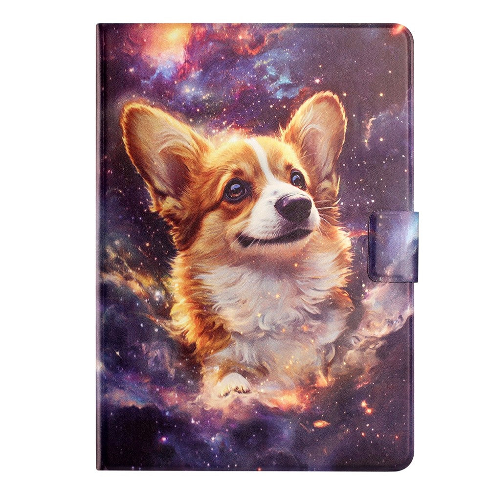 Lenovo Tab M9 Surfplatta Skal Litchy Texture TPU + PU Läder Skyddsfodral