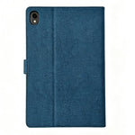 For Samsung Galaxy Tab S11 Tablet Case Embossed Magpie Pattern TPU PU Protective Cover with Card Slots