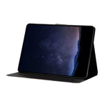 Tablet Case for Samsung Galaxy Tab S9  /  Tab S9 FE Leather Stand Case with Card Slots Litchi Pattern Magnetic Flip Protective Cover