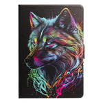 Tablet Case for Samsung Galaxy Tab S9  /  Tab S9 FE Leather Stand Case with Card Slots Litchi Pattern Magnetic Flip Protective Cover