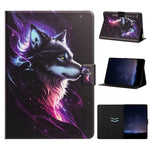 Tablet Case for Samsung Galaxy Tab S9  /  Tab S9 FE Leather Stand Case with Card Slots Litchi Pattern Magnetic Flip Protective Cover