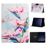Tablet Case for Samsung Galaxy Tab S9  /  Tab S9 FE Leather Stand Case with Card Slots Litchi Pattern Magnetic Flip Protective Cover
