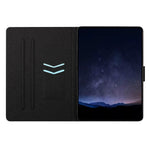 For Samsung Galaxy Tab S11 Tablet Case Leather Stand Case with Card Slots Litchi Pattern Magnetic Flip Protective Cover