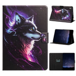 For Lenovo Tab M10 HD Gen 2 Tablet Case Leather Stand Case with Card Slots Litchi Pattern Magnetic Flip Protective Cover