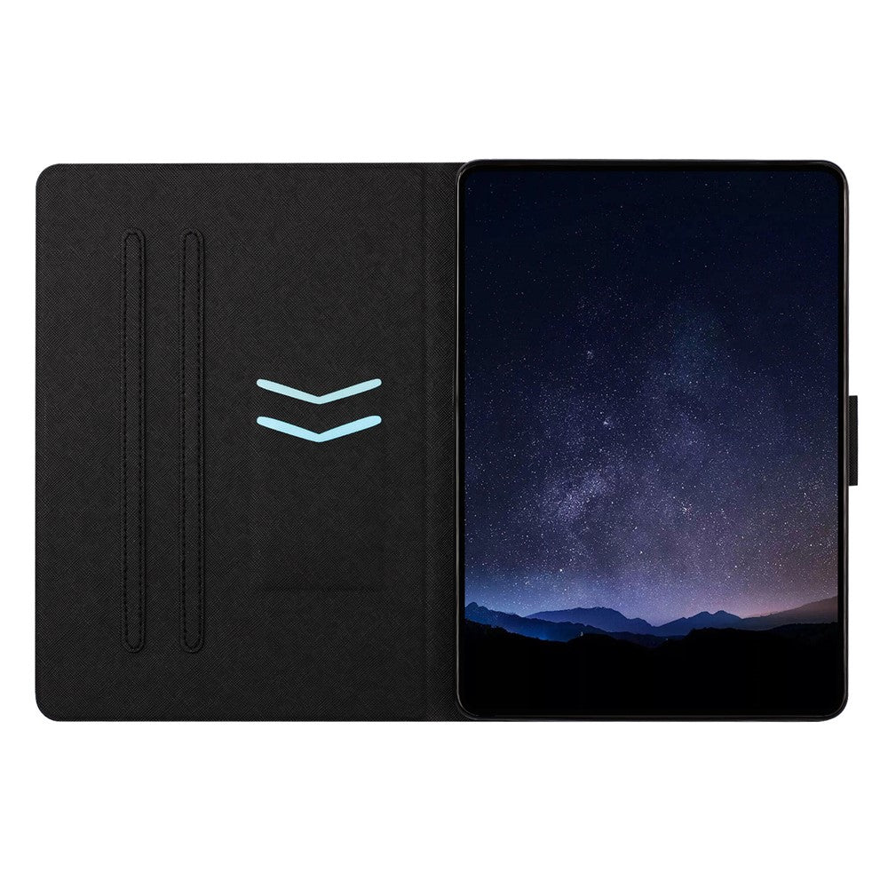 Tablet Case for Lenovo Tab M10 Plus (3rd Gen)  /  Xiaoxin Pad 2022 10.6 inch Leather Stand Case with Card Slots Litchi Pattern Magnetic Flip Protective Cover