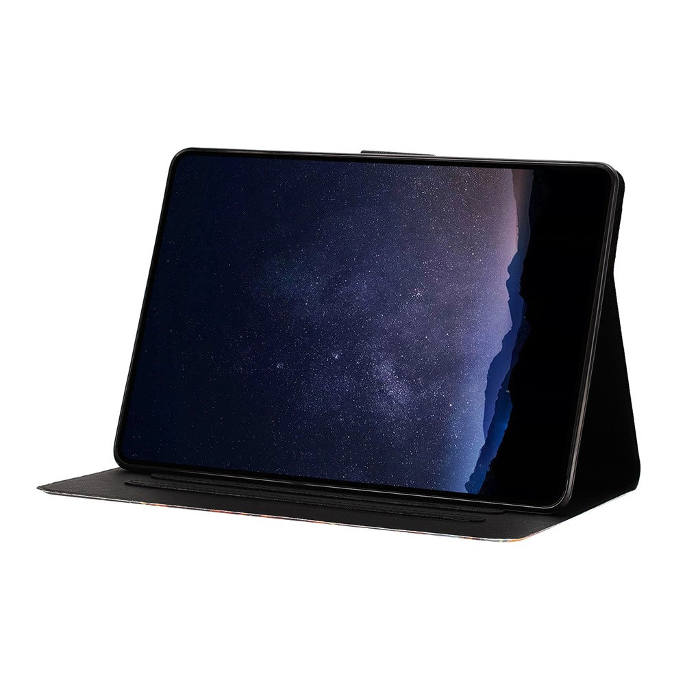 For Lenovo Xiaoxin Pad 11 2025 Tablet Case Leather Stand Case with Card Slots Litchi Pattern Magnetic Flip Protective Cover